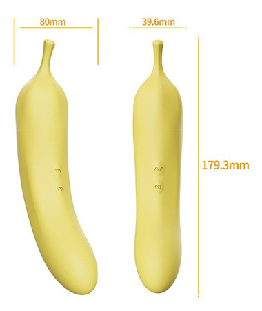 Parámetros del plátano vibrador con succión y pulsaciones